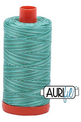 Aurifil Mako 50wt Cotton 1300 m 1422 yd. spool - 4662 Creme de Menthe